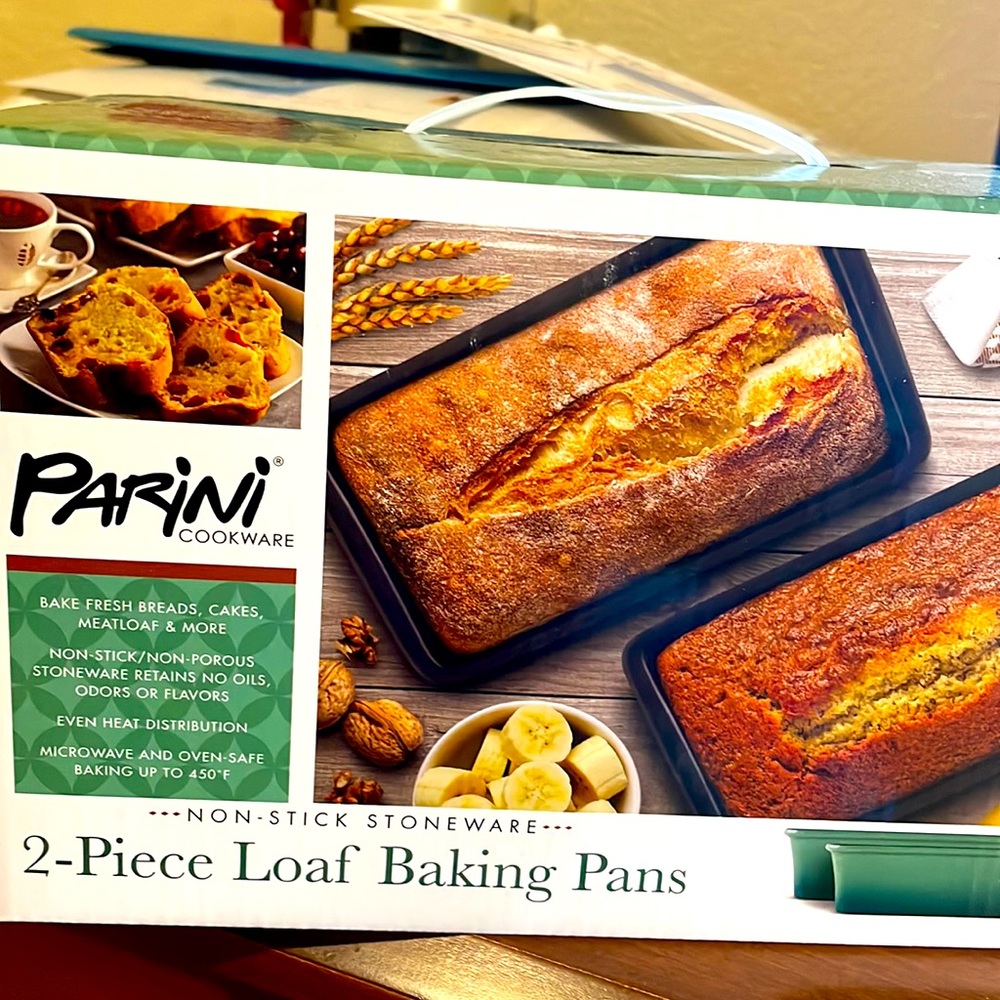 Two (2)Piece Loaf Baking Pans